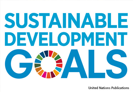 Schriftzug Sustainable Global Development Goals