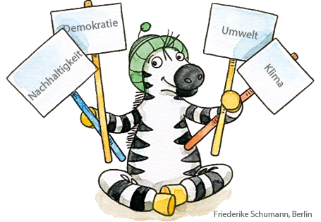 Franz for Future – Zebra und das Thema Nachhaltigkeit