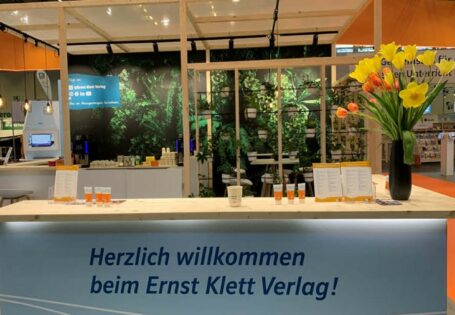 Messestand Ernst Klett Verlag didacta