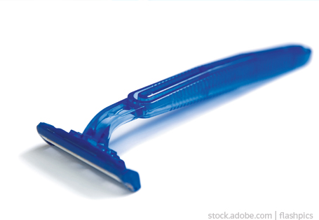 Plastik Beitragsreihe Rasierer