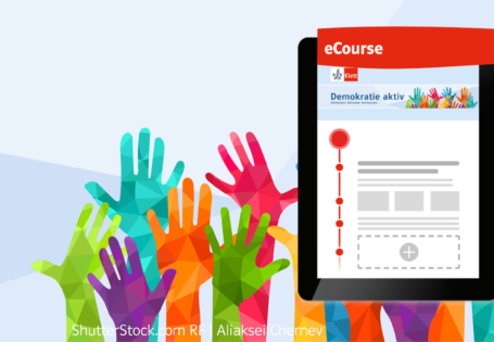 „Demokratie aktiv“ eCourse – der digitale Lernkurs für die Schule